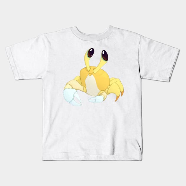 Atlantic Ghost Crab Kids T-Shirt by PaulaBS